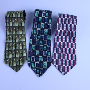 Jerry Garcia three ties bundle